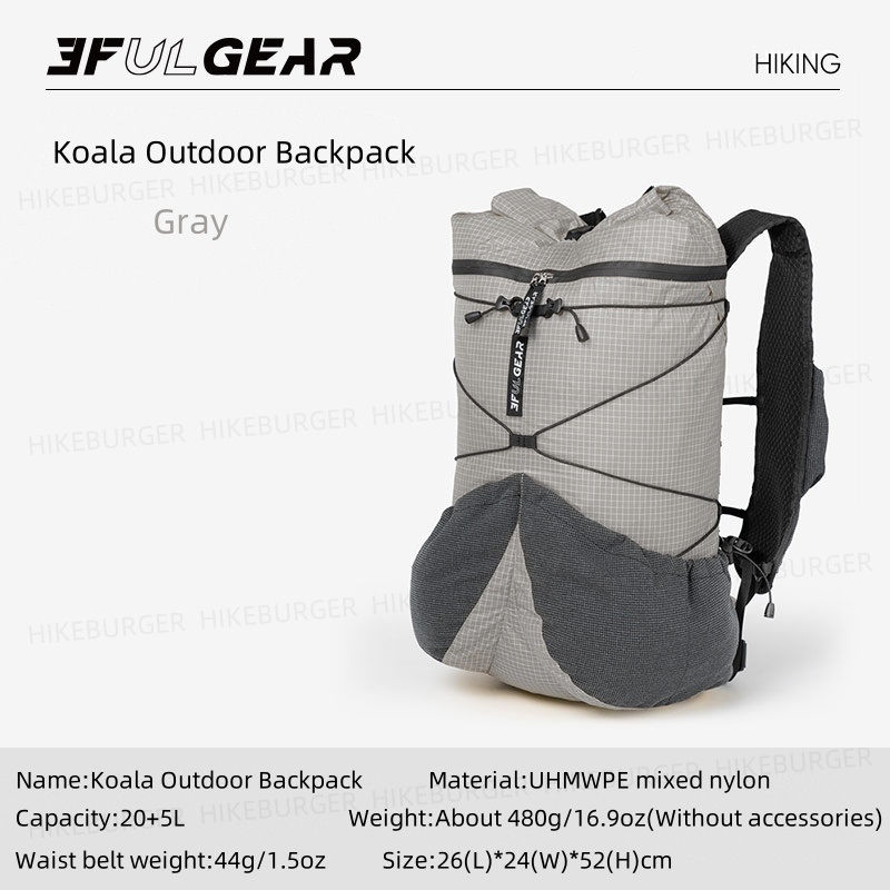 Cycling Commuter Backpack - 3F UL GEAR Koala Outdoor UHMWPE