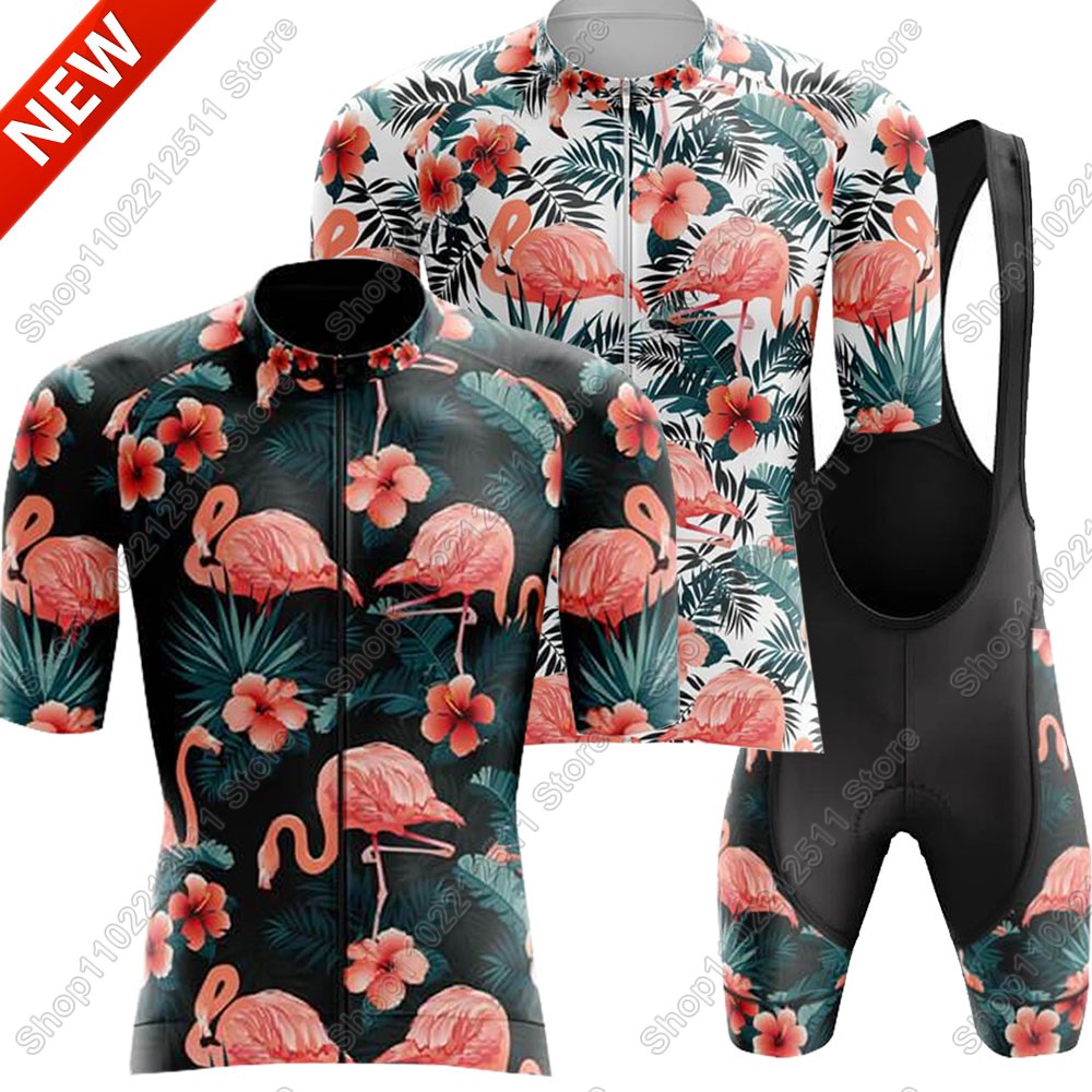 Cycling Commuter Shorts - 2025 Flamingo Cycling Jersey Set Bicycle