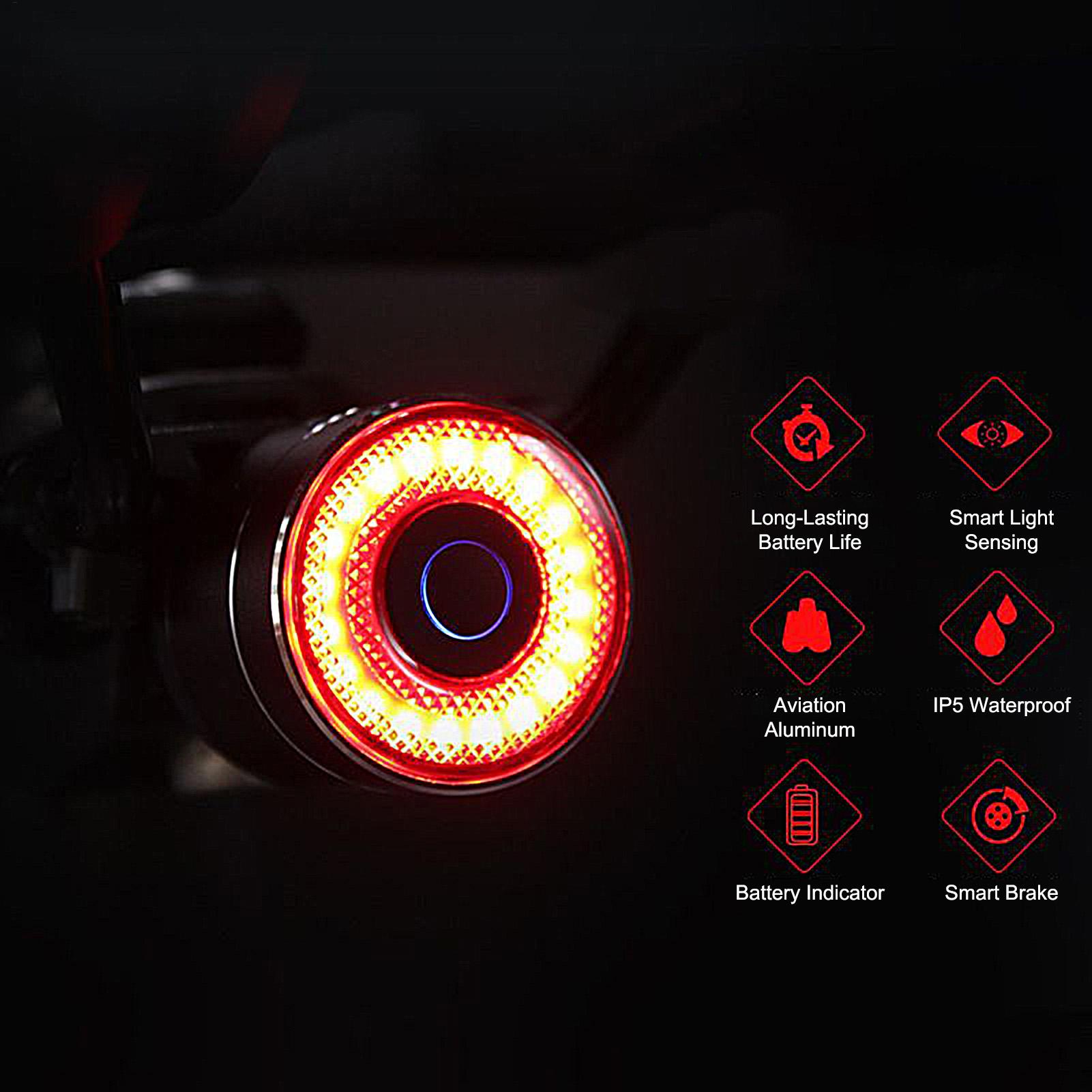 Bicycle Brake Light Smart Bike - đánh giá và giá Commuter Cycling