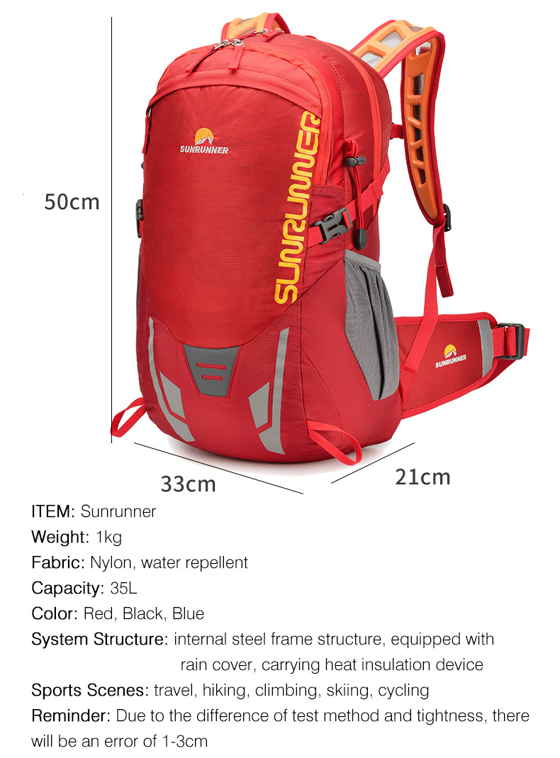 35L Đi Bộ Đường Dài Ba Lô Túi  - đánh giá và giá Cycling Commuter Backpack