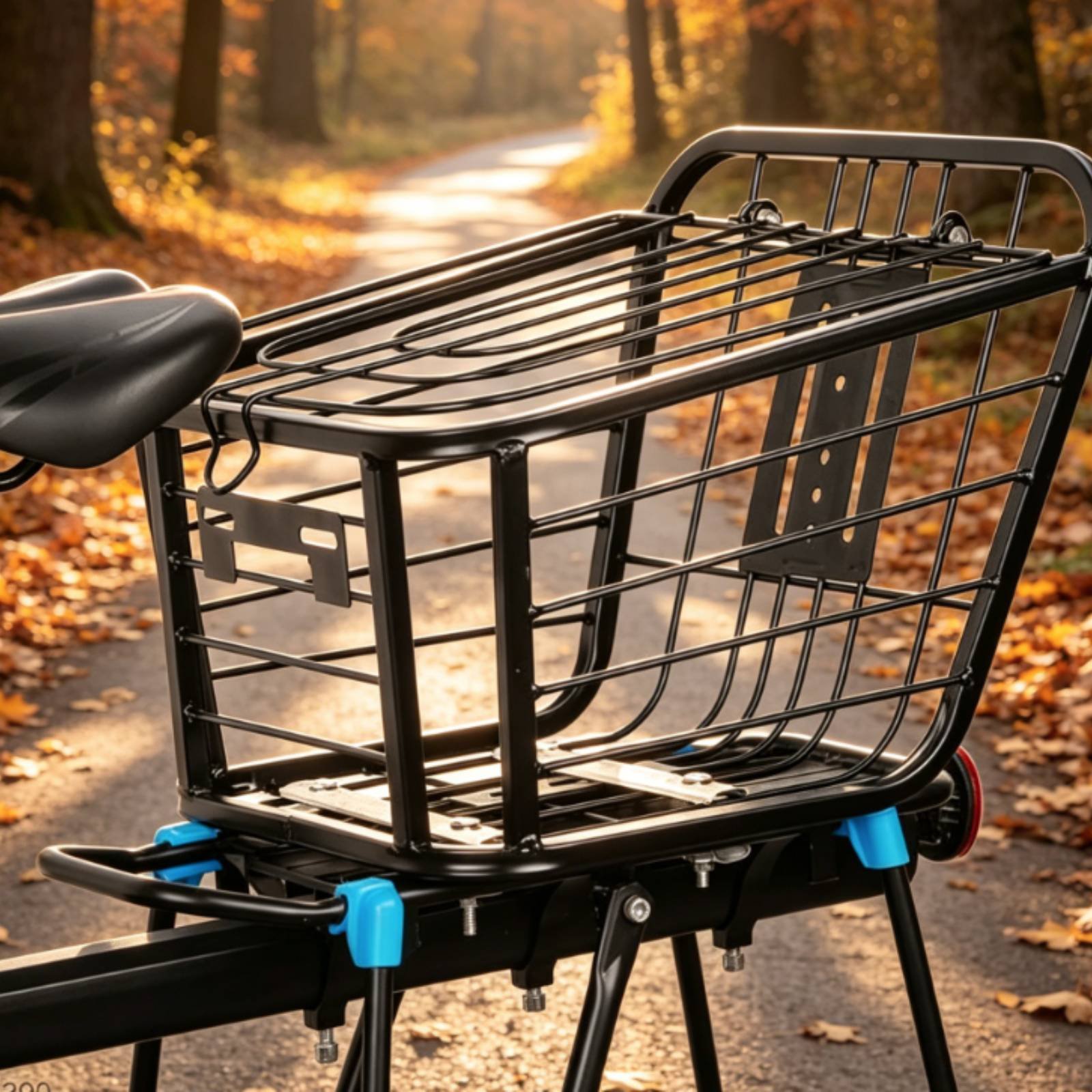 Folding Rear Bike Basket Folda - đánh giá và giá Commuter Cycling