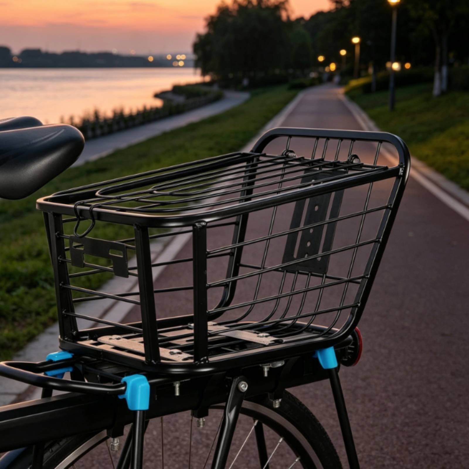 Folding Rear Bike Basket Folda - đánh giá và giá Commuter Cycling